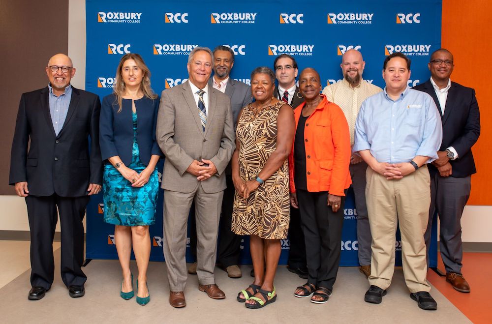 RCC and Quincy College Staff celebrate new transfer agreement